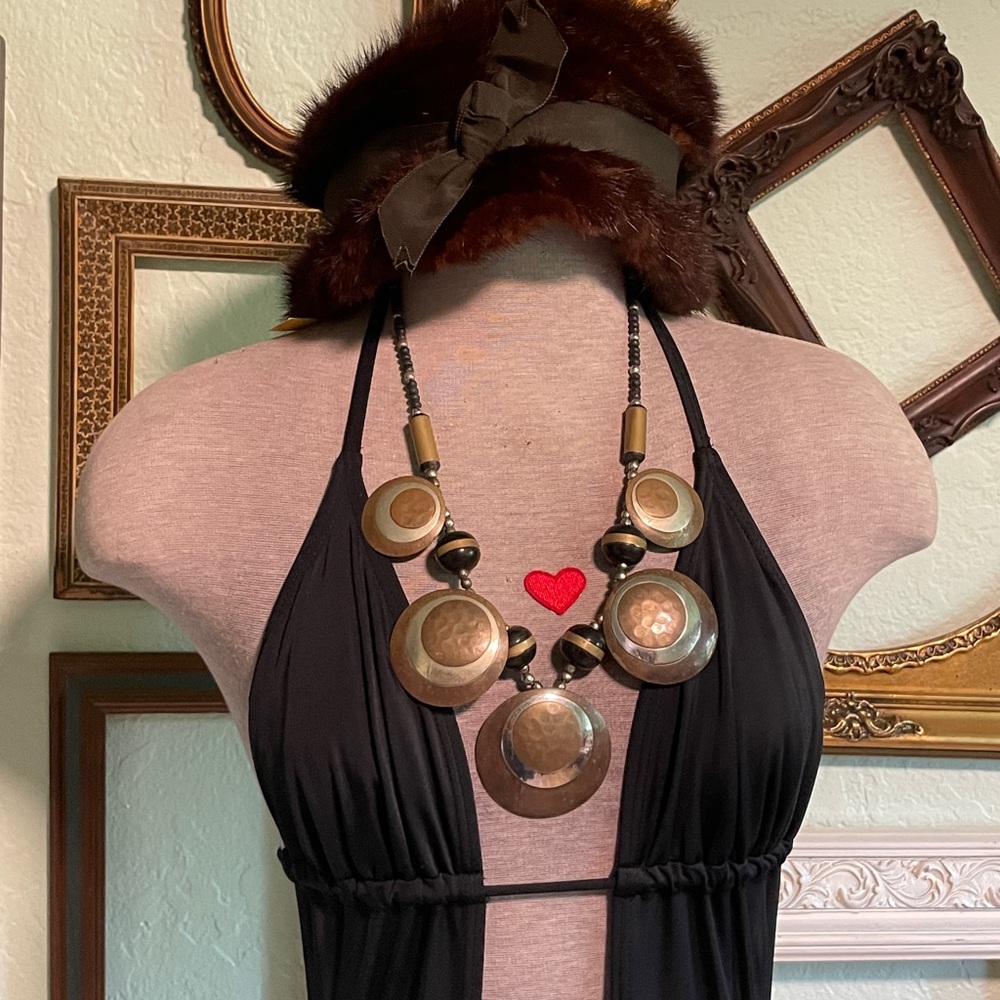 Vintage 80s Bohemian Necklace